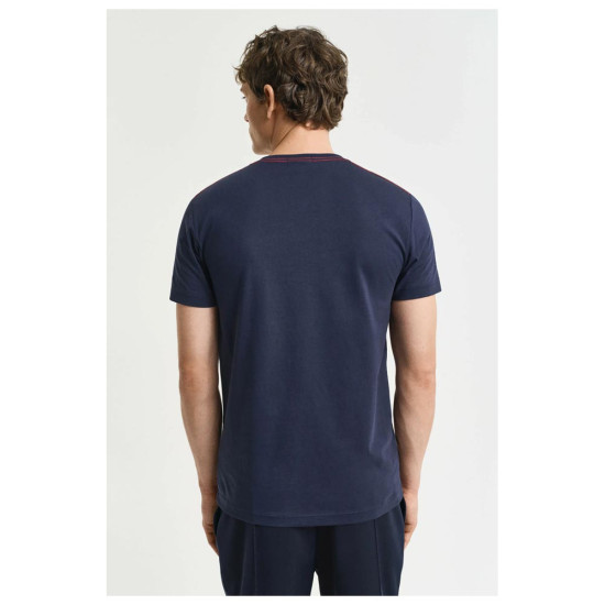 Gant Ανδρική κοντομάνικη μπλούζα Contrast Logo Tee